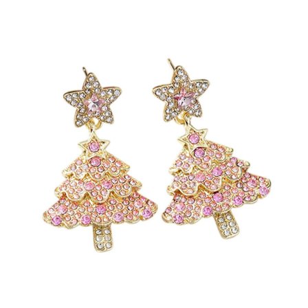 Joulukuusikorvakorut ystävänpäivälahjaksi hänelle valmistujaispäivänä [HK]