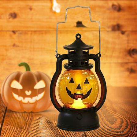 Håndholdte Græskarlys, Halloween Græskarlanterne Spooky Græskarlys Børns Håndholdte Græskarlys Batteridrevet