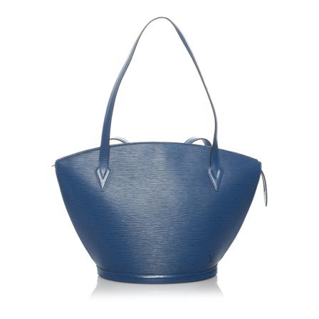 Louis Vuitton Vintage, Pre-owned Epi Saint Jacques Short Strap GM Blauw, Dames, Maat:ONE Size