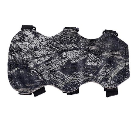 Skyttebåge Armbågsskydd 3-bands Camo PU Läder Underarmskydd