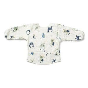 Elodie Forest Mouse Sleeved Bib One Size - Baby feeding - One size - White