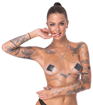 Cottelli Collection: Nipple Stickers Square - Sexleker Vuxen: Rollespill