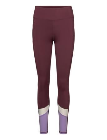 Onpehy Hw Block Train Tights Running/training Tights Lilla Only Play*Betinget Tilbud