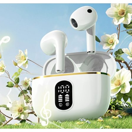 Bluetooth In-Ear Hodetelefoner, Trådløse Hodetelefoner for iPhone og Android