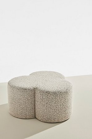 Jotex - Poef Van Bouclé ø 70 Cm Greige Greige - Bodhi - Koop Pastill - Meubels bij Jotex