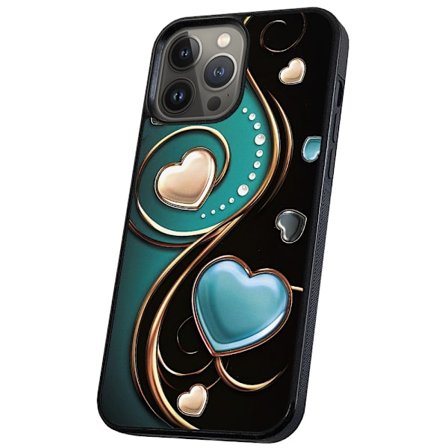 iPhone 16 Pro - Skal/Mobilskal Hjärtan