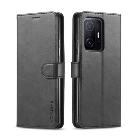 Lc Imeeke Läder Fodral Xiaomi 11t / 11t Pro - Svart