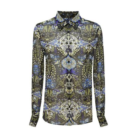 Etro Shirts Grøn, Dame Skjorter