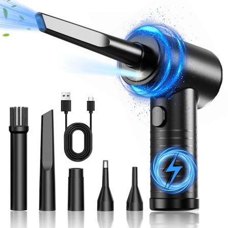 Trådlös dammsugare för bil, bekväm dammsugare med hög effekt