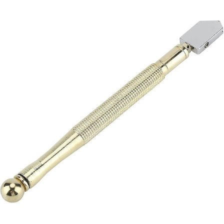 Mordely Professional Glass Cutter, Professional Grade Super Cutter Glass Cutting Tool Metal Handle For Cutting Tiles Mirror Bottle Pencil
