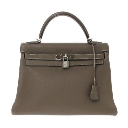 Hermès Vintage Handbags Grå, Dame Vintage Tasker, Størrelse: ONE Size