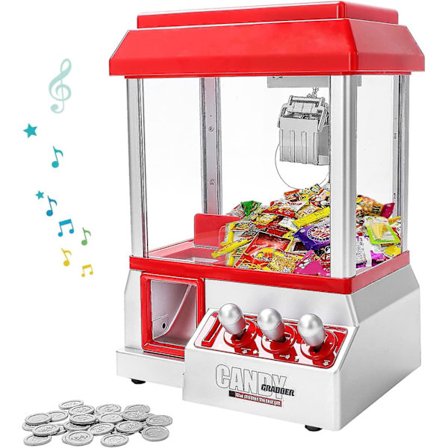 Slikautomat Mini Klo Maskine Slik Grabber Maskine Til Børnefest Arkademaskine Til Chokolade Små Legetøj Godbidder