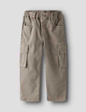 name it Nmmben Tap Cargo Twi Pant 8950-Po Noos - Khaki green - 128