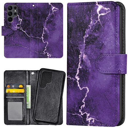 Samsung Galaxy S24 Ultra - Mobilcover/Etui Cover Marmor