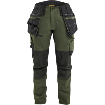 Hantverksbyxa dam med stretch Blåkläder 7170 STRIKER