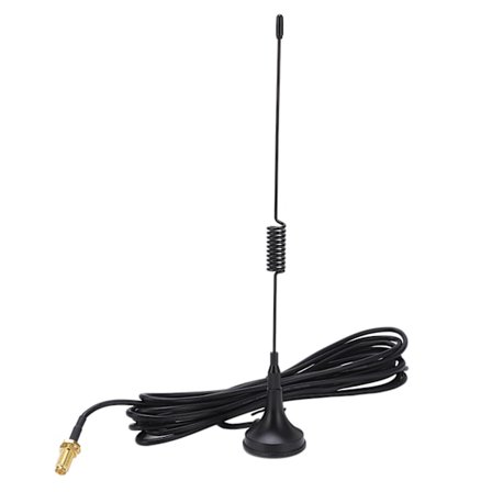 Bilantenne med høy forsterkning, SMA-hunnadapter, magnetisk feste, 20 cm lang, UHF 400‐480 MHz for Kenwood TK‐240 TK‐250