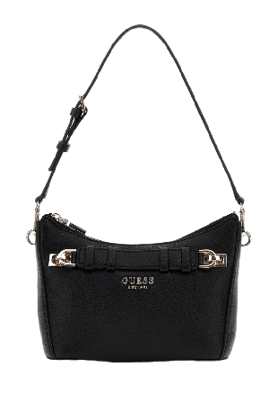 Guess Gregoria Top Zip Shoulder Bag Handväskor Dam Svart ONESIZE