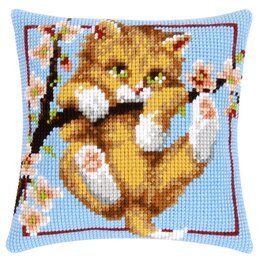 Broderikit Kudde Uppe i det blå - Vervaco