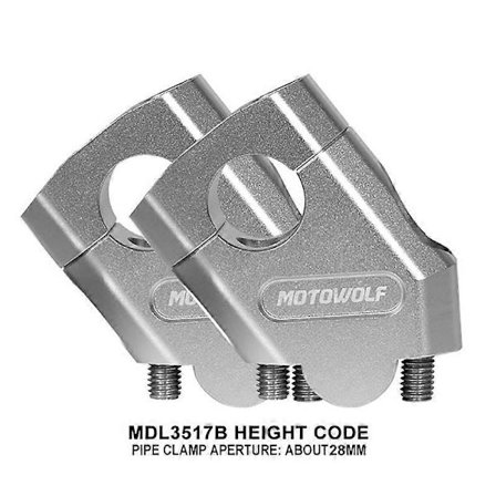 3 Väriä Moottoripyörän Ohjaustangon Nostin Tangon Kiinnike Sopii SUZUKI DL650 V-Strom 650 DL 650 VStrom 650 VStrom650~7667