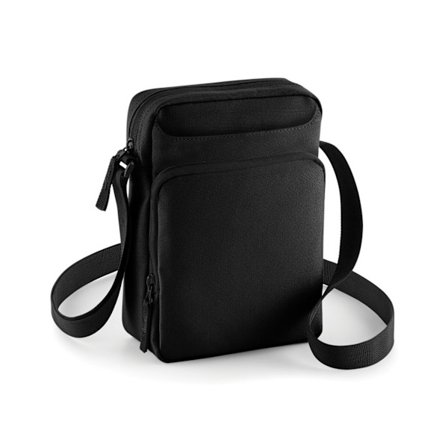 Bagbase Across Shoulder Strap Cross Body Bag One Size Black