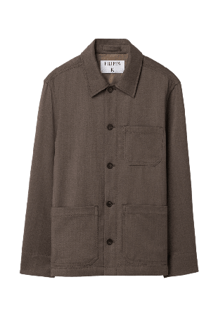 Filippa K Work Jacket Jackor Herr Brun 50