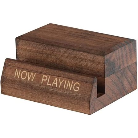 1 stycke träskivställningsdisplay för att visa upp albumet