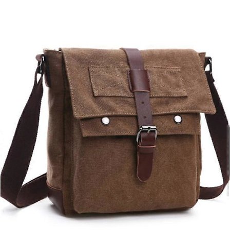 Herre business messenger bag student lerret messenger skulderveske retro ba