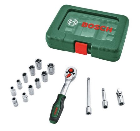 Bosch DIY 1600A03EG1 Hylsnyckelsats, Handverktyg
