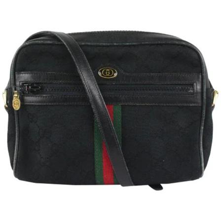 Gucci Vintage, Pre-owned Bag Zwart, Dames, Maat:ONE Size