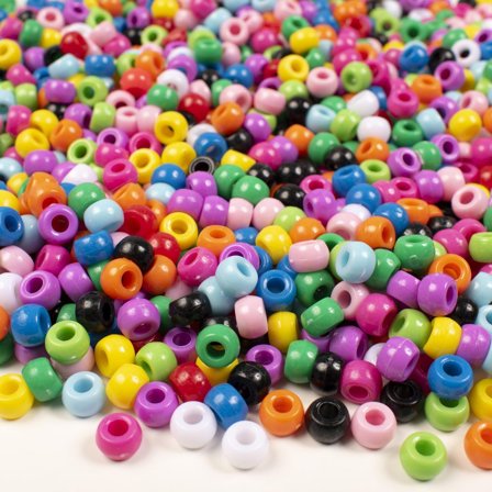 PLAYBOX Plastpärla kongopärlor 1000/fp - Lyreco - Skola och förskola - Hobbymaterial - Pärlor