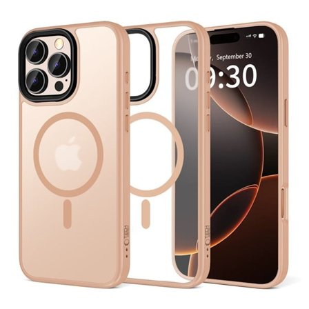 Tech-Protect MagMat MagSafe iPhone 16 Pro Max Fodral - Rosa