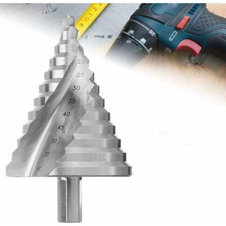 HSS trinnbor Spiral Konisk Senk for boring 6-60mm