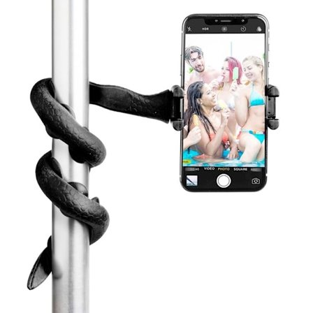Celly Snake Flexibel selfie-stick - Svart