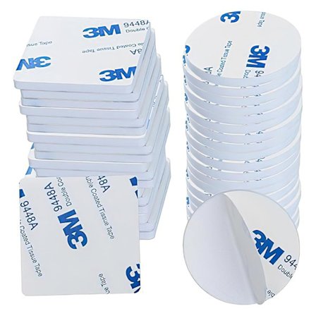Extra Stark Dubbelsidig Tejp, Kraftig Dubbelsidig Självhäftande Tejp, Skumtejp för Hem, Kontor, Dekoration, Tavelupphängning Utan Borrning, 20 Sq