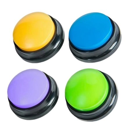 Stemmeoptager Talende Legetøj til Hund, Klar Optagelse Multifunktionel Hundeklokke, til Kæledyrs Interaktion Hundetræning