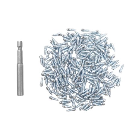 100 stk Skru inn Dekk Pigger Karbid Skruer Snø Dekk Pigger Anti Skli Pigger for Sykler Scootere Motorsykkel ATV Motorsykkel