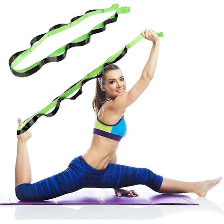 Yogastrap, Yoga Fascia Stretcher, Träningsstrap, Benligament Stretching Belt, Elastisk Yogastrap För Yoga, Fitness, Pilates