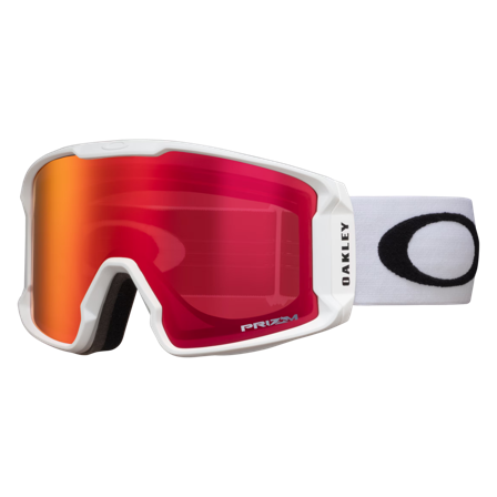 Gafas de Moto de Nieve Oakley Line Miner L Correa Blanco Mate Blanco Mate