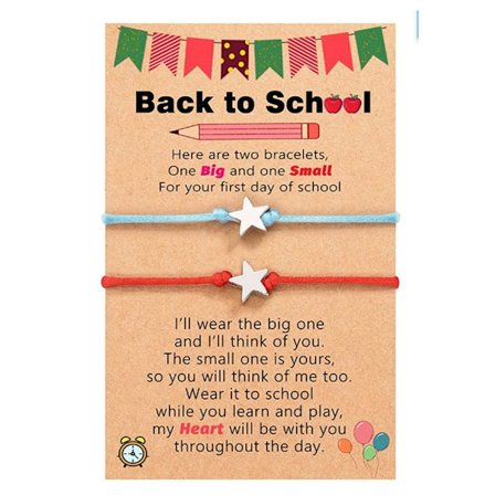 Tillbaka till skolan Armband Repvävda armband MULTICOLOR 1