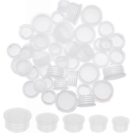 50 st Salt- och Pepparkvarnstopp Propp Plast Ersättning USJ