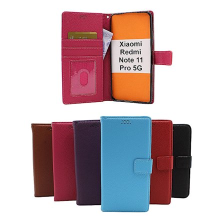 New Standcase Wallet Xiaomi Redmi Note 11 Pro 5G