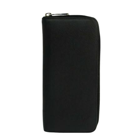 Louis Vuitton Vintage, Pre -owned Zippy Wallet Vertical Zwart, Dames, Maat:ONE Size