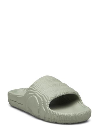 Adilette 22 W Shoes Summer Shoes Pool Sliders Grønn Adidas Originals*Betinget Tilbud