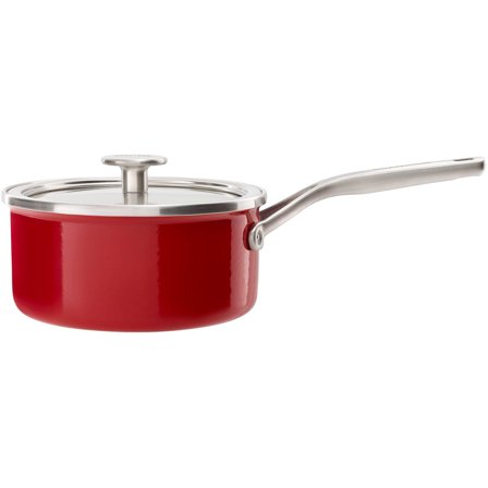 Kitchenaid Cookware Collection Kasserolle m/låg rød 16 cm | KitchenOne