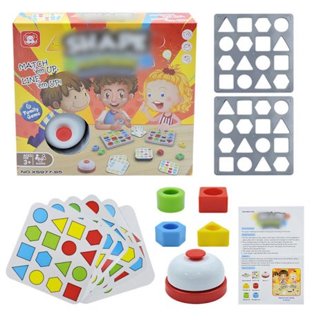 Træpuslespil Geometrisk Form Farvesortering Matchende Puslespil Tidlig Læring Udvikling Legetøj til Børn Drenge Piger