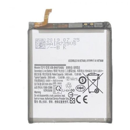 Batteri - GLOBALSTOCK - Samsung Galaxy Note 10 - Lithium Ion - Ny - Garanti