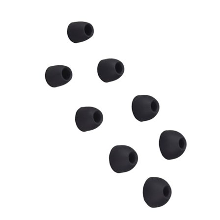 4 Par Silikon Öronpropp Universal Ersättningspropp Trådlösa Hörlurar Öronproppar för E8