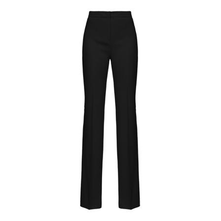Pinko, Hulka 3 Crepe Stretch trousers Zwart, Dames, Maat:S