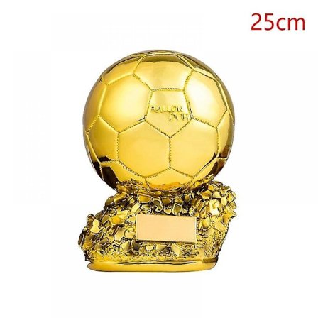 Sencu European Football Golden Ball Trophy Souvenir Fotbollstävling Award Fans Present