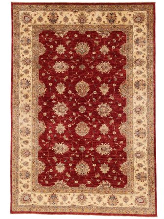Ziegler Fine Matta Orientalisk Brun/Mörkröd (Ull, Pakistan)